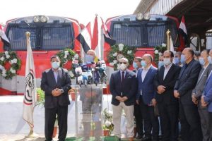 وزير النقل يشهد الانطلاقة الجديدة لقطارات السكك الحديدية