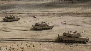 دبابات مصرية في المنطقة الغربية ولتحرك الجيش خارج الحدود