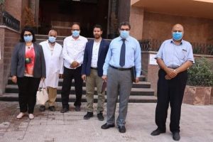 محافظ قنا يشهد بدء التشغيل التجريبي لمشروع الصرف الصحي بمدينة نقادة