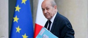 وزير الخارجية الفرنسي جان إيف لودريان وقف خطة الضم الإسرائيلية خطوة إيجابية