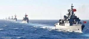 البحرية التركية اجرت مناورات قرب اليونان وقبرص