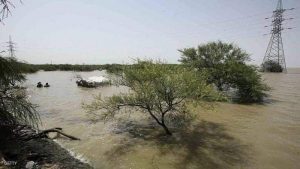 لارتفاع منسوب نهر النيل قرب الخرطوم وقرى تنهار بالكامل.. النيل يحطم الأرقام القياسية