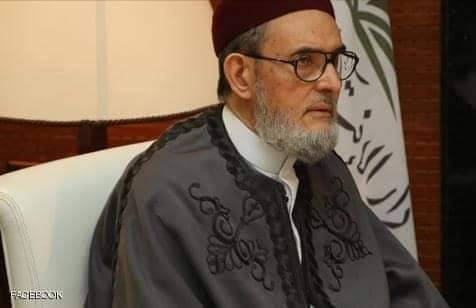 مفتي تنظيم الإخوان الإرهابي في ليبيا صادق الغرياني.يطلب من الليبيين رد الجميل لتركيا