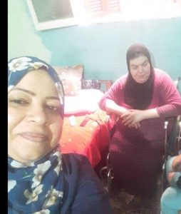 مبادرة جبر الخواطر تساند احدى الامهات المكافحات بكفر الشيخ