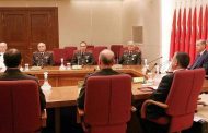 أردوغان خلال اجتماع المجلس العسكري الأعلى.