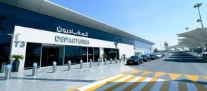 جانب من مطار أبوظبي الدولي  لإطلاق نظام السفر الذكي