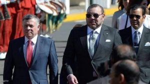 ملكا الأردن والمغرب في لقاء سابق يعتزم فتح قنصلية في مدينة العيون المغربية