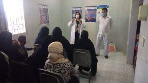 الكشف على 844 حالة خلال القافلة الطبية بقرية حاجر الزوايدة بمركز نقادة بقنا