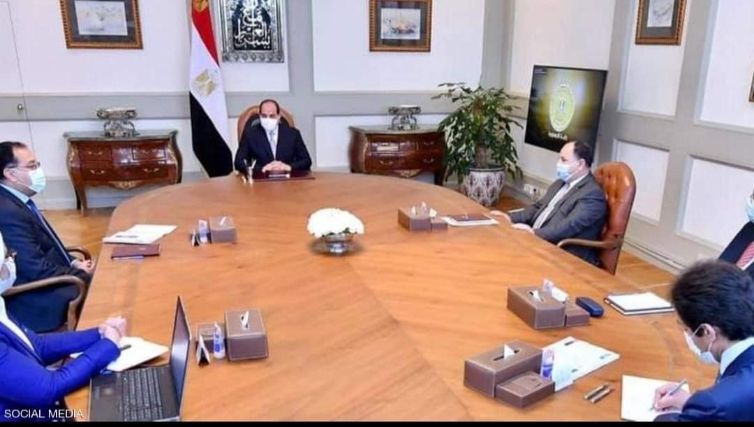 السيسي يصدر توجيهات بشأن لقاح كورونا في جميع أنحاء مصر