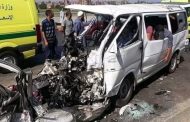 مصرع سباك وإصابة سائق إثر حادث بين 3 مركبات بسوهاج