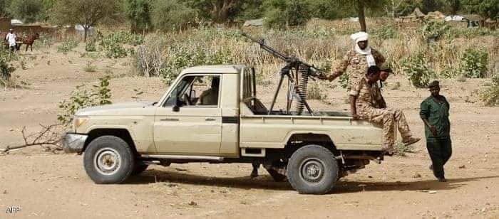 قوات سودانية في الجنينة عاصمة ولاية غرب دارفوروالقتلى بالعشرات
