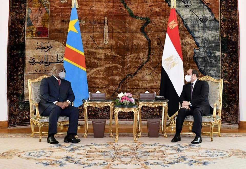 زيارة الرئيس فيليكس تشيسيكيدي رئيس جمهورية الكونغو الديمقراطية إلى مصر