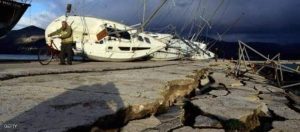 زلزال ضرب إحدى جزر اليونان. ويشعر به سكان البلقان