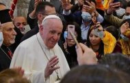 البابا أكد على أهمية تعزيز الأخوة الإنسانية للعراق