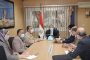 اللقاء جرى عبر الاتصال المرئي مع رئيس الوزراء العراقي مصطفى الكاظمي