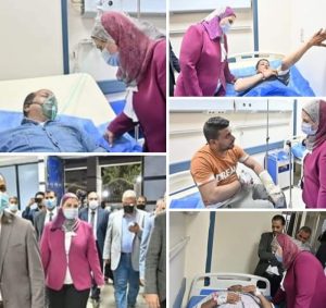 إستقرار الحالة الصحية لوزير الشباب والرياضة بعد تعرضة لحادث على طريق مصر-الإسكندرية الصحراوى.