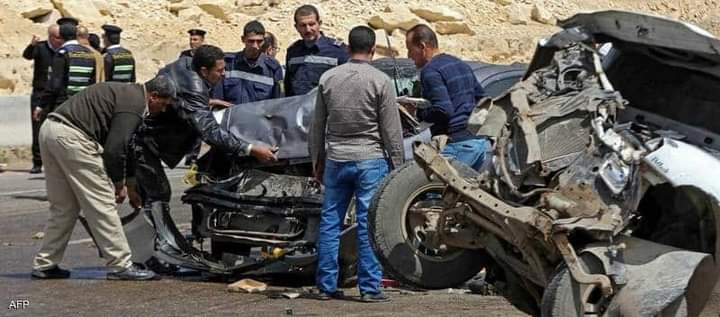 حادث تصادم بين حافلتين في الإسكندرية واصابه أكثر من 35 مصاب