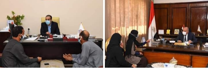 قيادات محافظة قنا تواصل لقاء المواطنين لبحث شكواهم