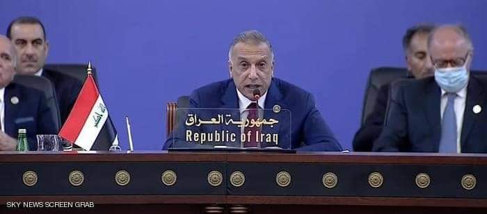 مصطفى الكاظمي. يرفض استخدام العراق ساحة لتصفية الصراعات