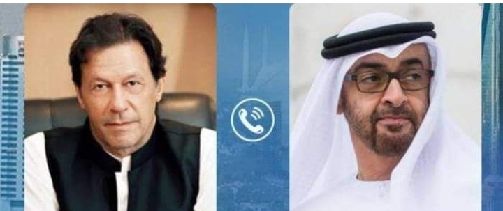اتصال جمع محمد بن زايد بعمران خان رئيس وزراء باكستان