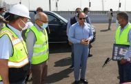الرئيس السيسي يتفقد أعمال توسعة الطريق الدائري ومحاور مطار القاهرة