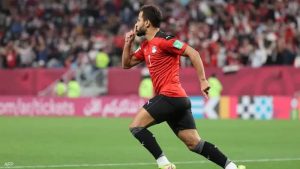 فوز المنتخب المصري على نظيره الأردني بثلاثة أهداف مقابل هدف