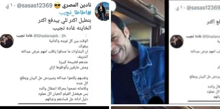 هشتاج «أطاطا_نجيب» للسخرية من زوجة الهارب هشام عبدالله لدفاعها عن التسريبات المفبركة