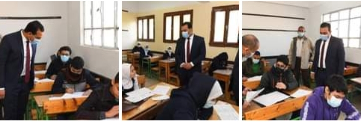 نائب محافظ قنا يتابع انتظام سير امتحانات الشهادة الإعدادية للفصل الدراسى الأول