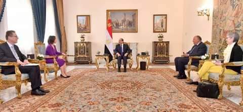  وزيرة خارجية المانيا تؤكد تقدير بلادها للدور الأخلاقي والانساني التي تقوم به مصر