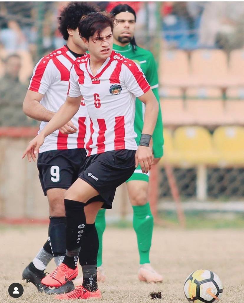 The Iraqi international player 