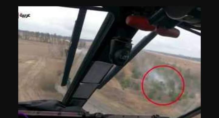إطلاق مروحيات هجومية النار على أهداف تحيط بمطار عسكري أوكراني