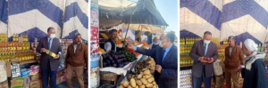 السكرتير العام يجرى جولة ميدانية لمتابعة توافر السلع الغذائية بأسواق مركز قوص