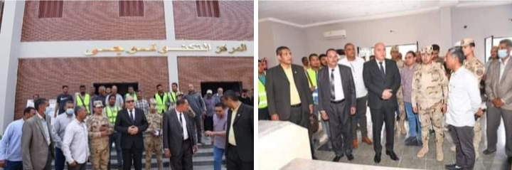 الإنتهاء من تنفيذ مجمع الخدمات الحكومية بقرية خزام ضمن مشروعات حياة كريمة