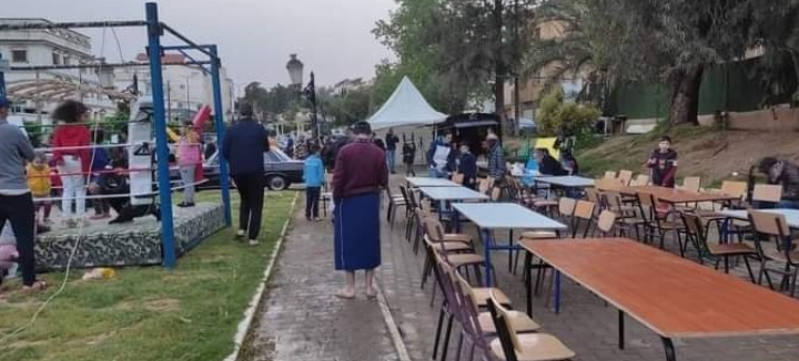 بالصور إفطار جماعى بالجزائر ينظمه بنك البركة