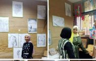 بالصور المعرض الفنى السنوى لطلاب معهد طيبة العالى لتكنولوجيا الإدارة والمعلومات