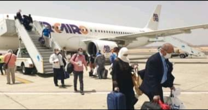 مطار مرسى علم الدولى يستقبل اليوم 17 رحلة طيران دولية أغلبها أوروبية