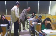 قيادات جامعة بدر فى القاهرة تتفقد امتحانات نهاية العام الأكاديمى