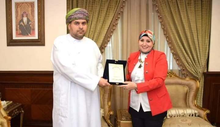 منسق عام وافدين جامعة المنوفية تلتقى بالملحق الثقافى بسفارة سلطنة عمان بالقاهرة