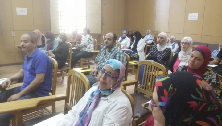 إعداد القادة تشهد افتتاح علام لورشة اللغه العربية للمكاتبات الإدارية