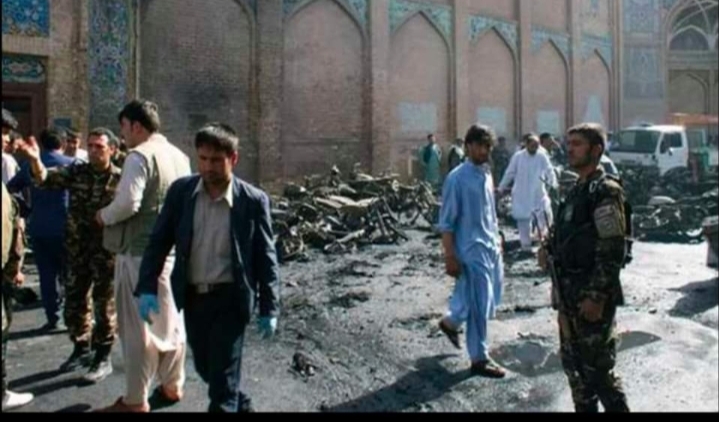 قتلى وجرحى بالعشرات فى انفجار مسجد غربى أفغانستان