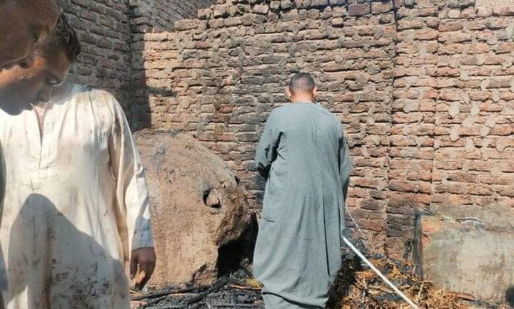 فرن بلدي يتسبب في حريق منزل بالوقف شمال قنا