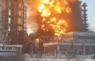 حريق في مصنع إسالة الغاز بمصفاة ميناء الأحمدي بالكويت