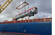 ميناء الاسكندرية يستقبل 37 عربة سكة حديد جديدة درجة ثالثة مكيفة من المجر
