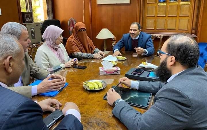 جامعة امنوفية تبحث مجالات الشراكة مع وزارة القوى العاملة بالمنوفية