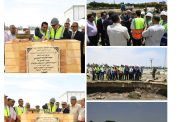 الداودى يضع حجر أساس مشروع تطوير كورنيش النيل بمدينة قنا