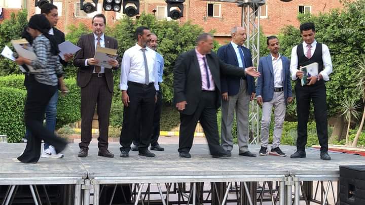 أكاديمية طيبة تكرم فريق طيبة للمسرح الفائز بالمركز الأول فى مسابقة وزارة التعليم العالي