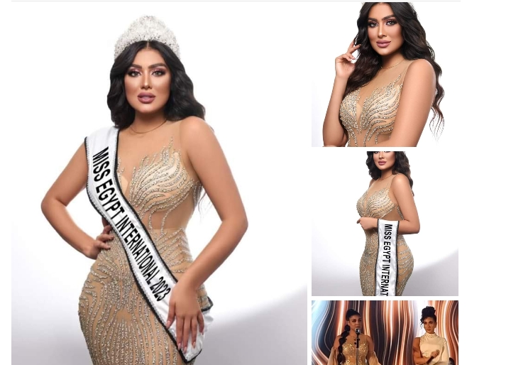 رجاء الريس تفوز بلقب ملكة جمال مصر عالميًا لعام 2023