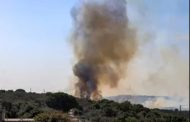 مسيرة إسرائيلية اطلقت صواريخ باتجاه مرتفعات جبل صافى شمال نهر الليطانى.