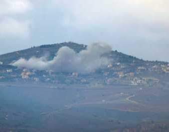الجيش الإسرائيلى قصف مقرا عسكريا لحزب الله فى منطقة المنصورى ومقرا آخر فى منطقة بنت جبيل جنوبى لبنان