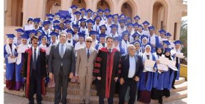 رئيس جامعة المنوفية يشهد حفل تخريج الدفعة الأولى من البرامج المشتركة مع الجامعة المصرية للتعلم الإلكتروني